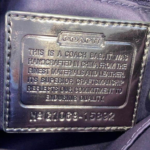 COACH SILVER BAG - Picture 5 of 7